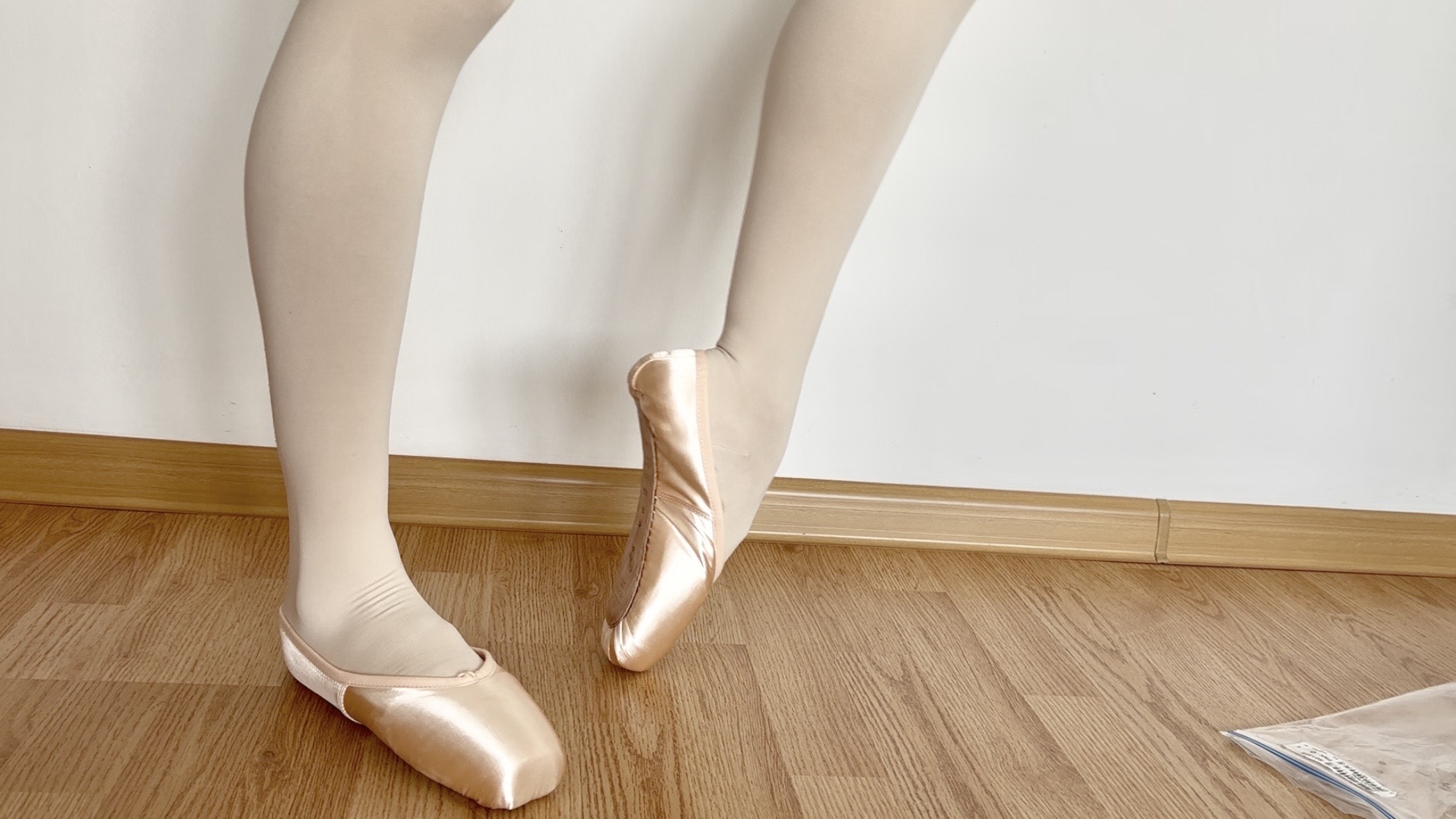 トウシューズ試着